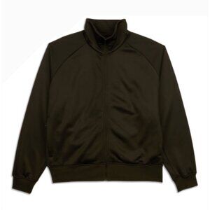 Lululemon Mens Olive Green Zip-Up Track Jacket Large